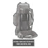 Tripole Colonel Pro Metal Frame Rucksack with Detachable Day Pack and Rain Cover for Trekking and Travelling | 5 Year Warranty (105 Ltr, Black)