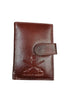 Rustic Brown Elegance Card Holder