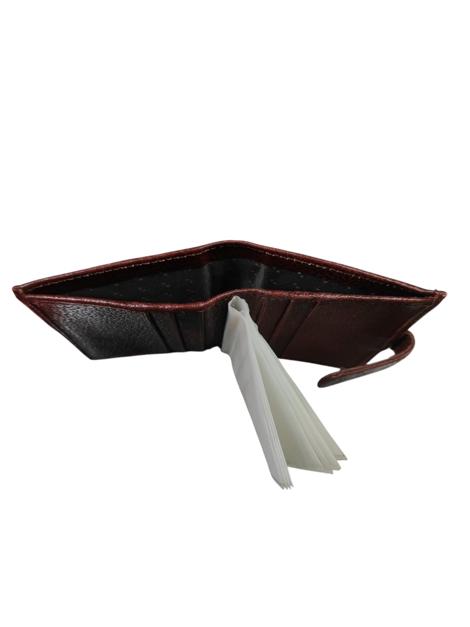 Rustic Brown Elegance Card Holder