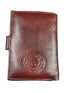 Rustic Brown Elegance Card Holder