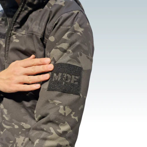 Tactical Jacket Black Multicam