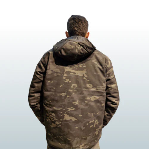 MDE Tactical Jacket Black Multicam