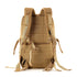 Tripole Captain 25 Litres Tactical Backpack with MOLLE Webbing and Carabiner Khaki