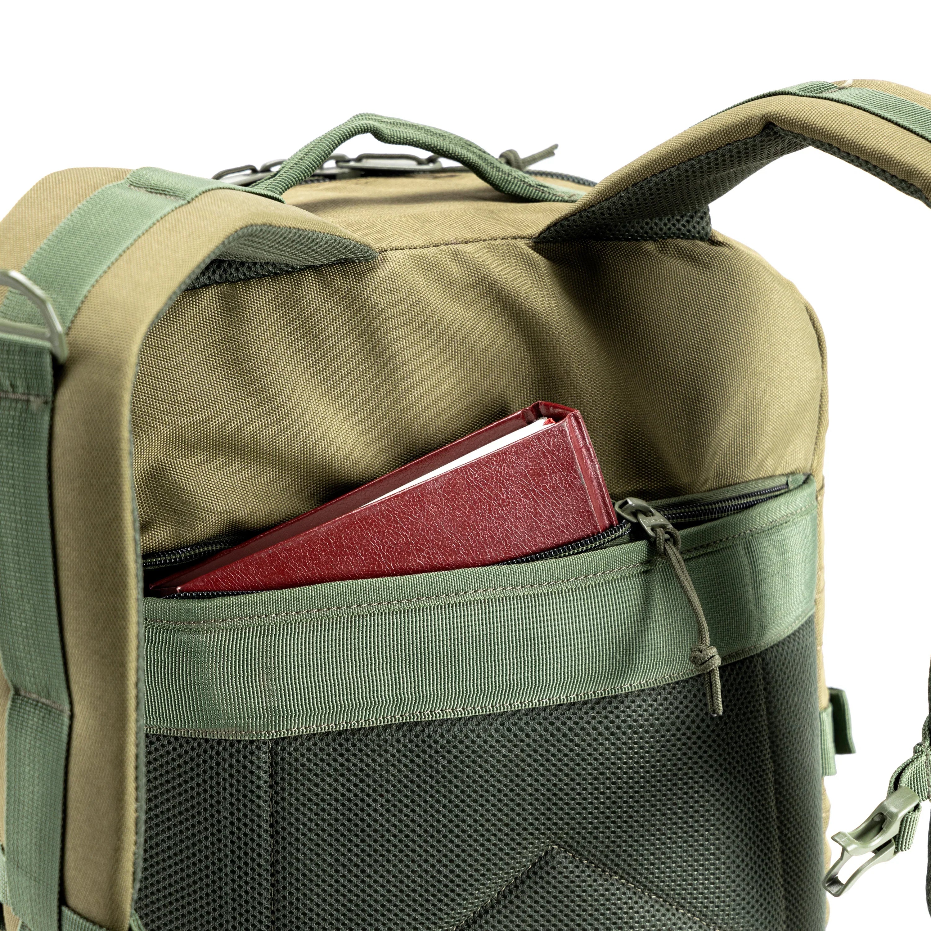 Tripole Force Plus Tactical Army 50 Litre Bag & Backpack with Laser-cut MOLLE Olive Green | 3 Year Warranty