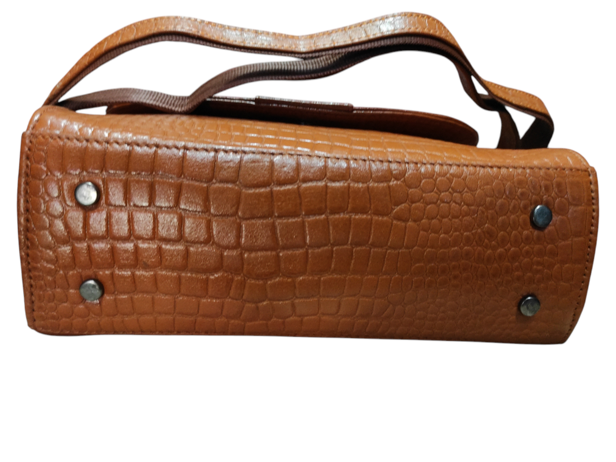 Tan Leather Hand Bag