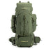 Tripole Colonel Metal Frame Rucksack with Detachable Bag & Rain Cover for Trekking & Travelling | Men & Women | 3 Year Warranty | Army Green | 95 Litre