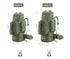 Tripole Colonel Metal Frame Rucksack with Detachable Bag & Rain Cover for Trekking & Travelling | Men & Women | 3 Year Warranty | Army Green | 95 Litre