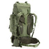 Tripole Colonel Metal Frame Rucksack with Detachable Bag & Rain Cover for Trekking & Travelling | Men & Women | 3 Year Warranty | Army Green | 95 Litre