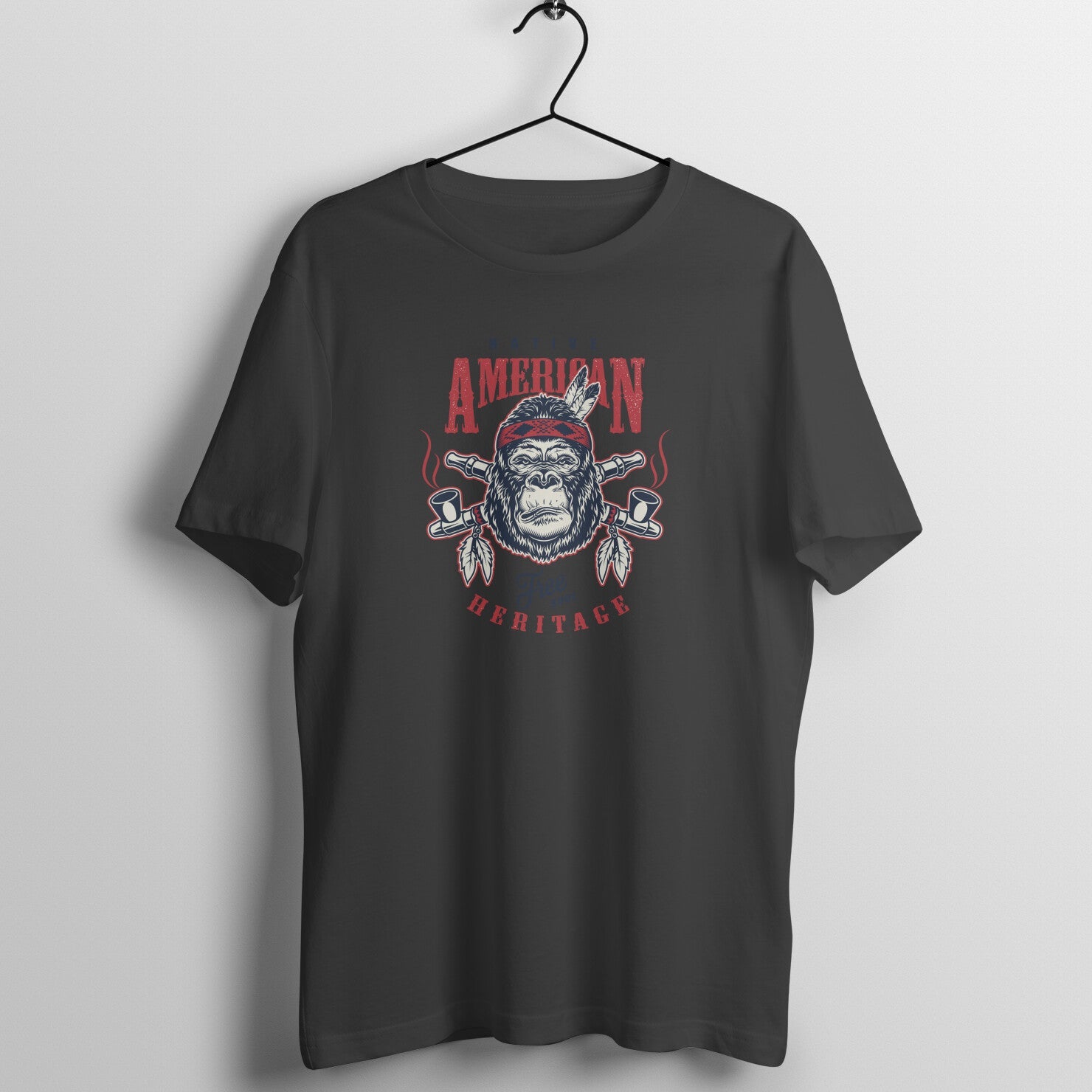 SIRIMIRI American Design Round Neck T-shirt