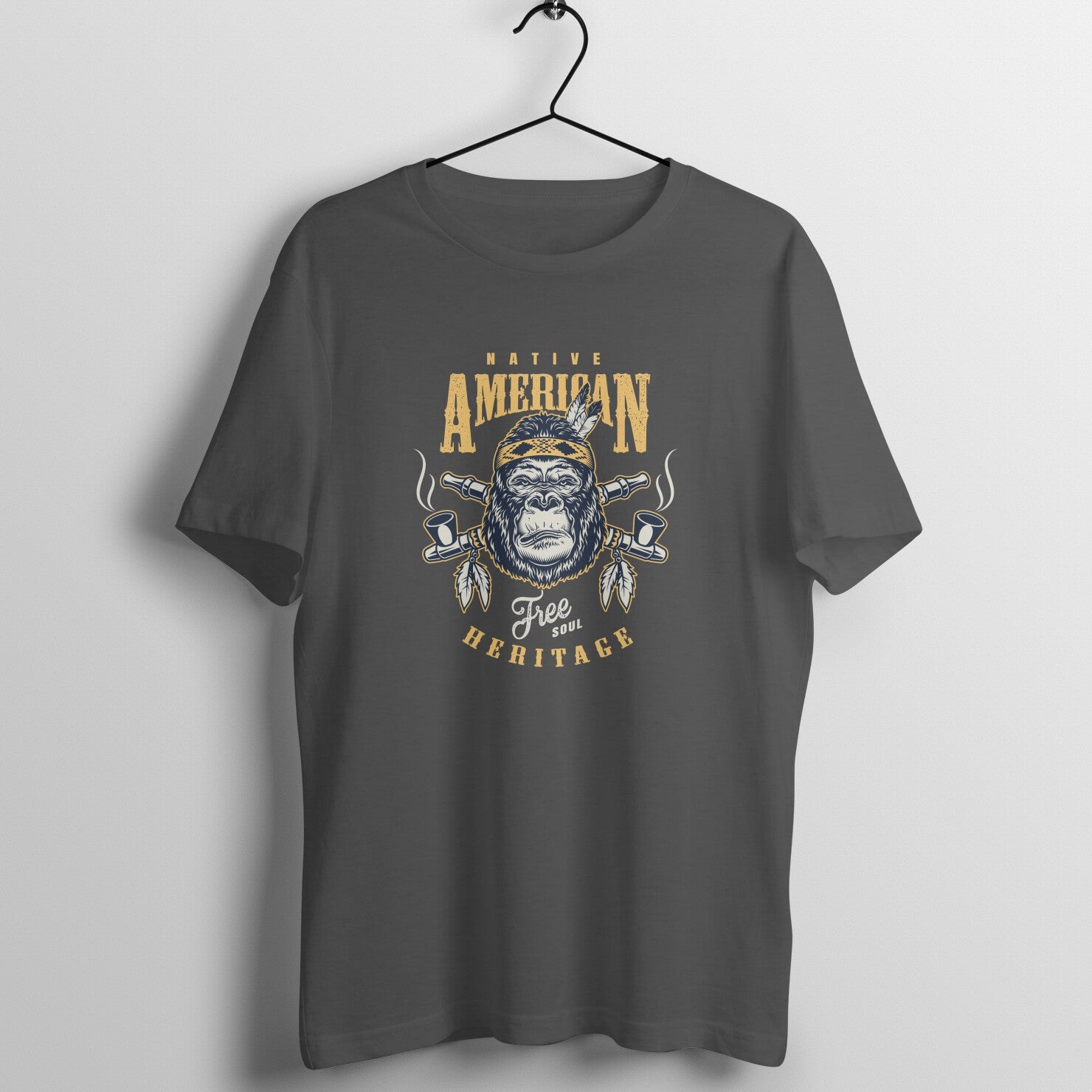 SIRIMIRI American Design Round Neck T-shirt
