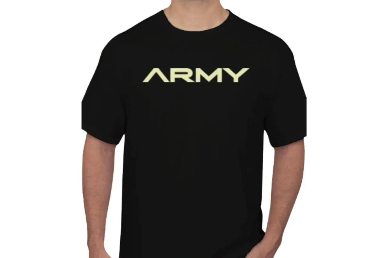 iLogo Honour army design Round Neck T-shirt
