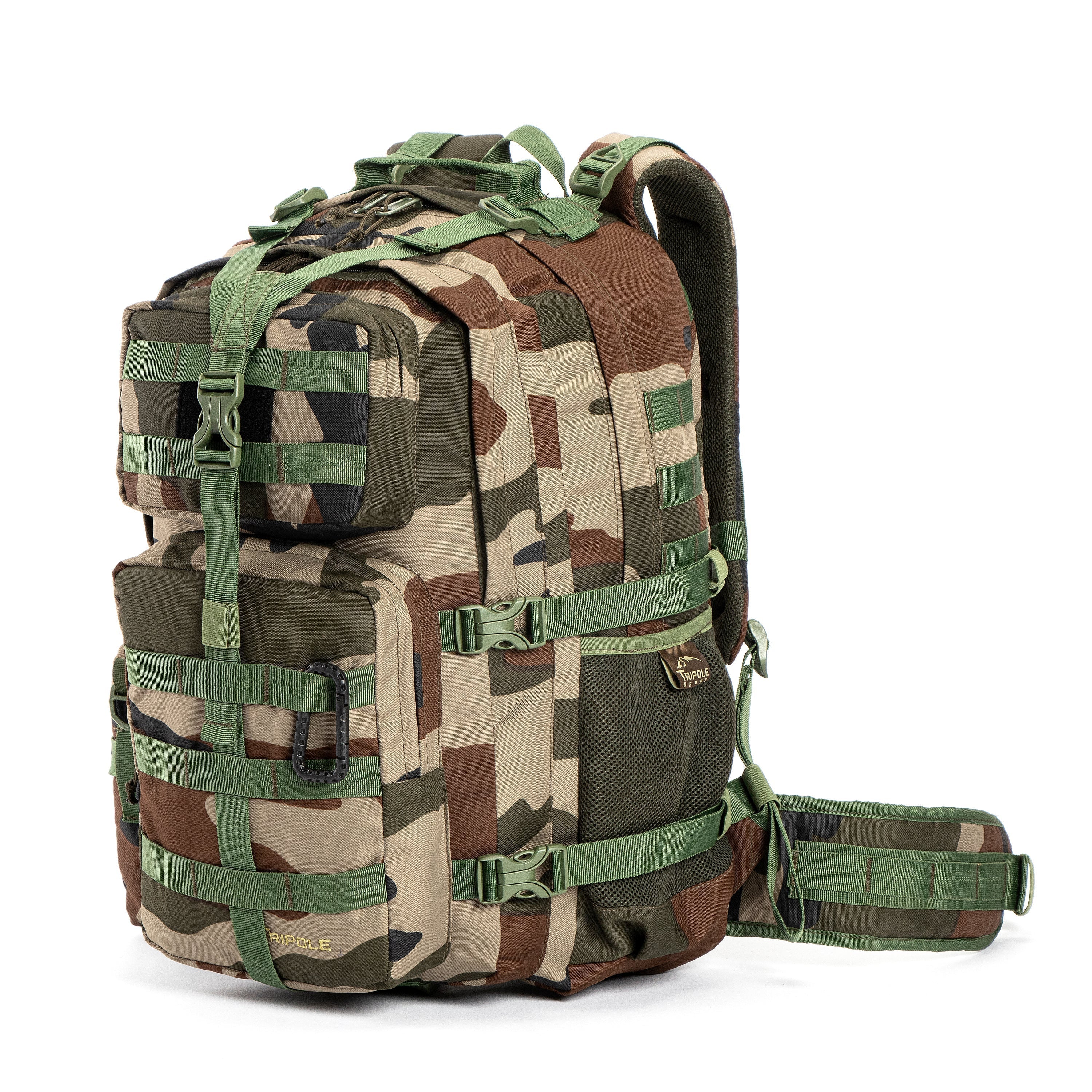 Tripole Alfa 45 Litres Military Tactical Backpack and Rucksack with Detachable Sling Bag Indian Army | Rain Cover | 3 Year Warranty
