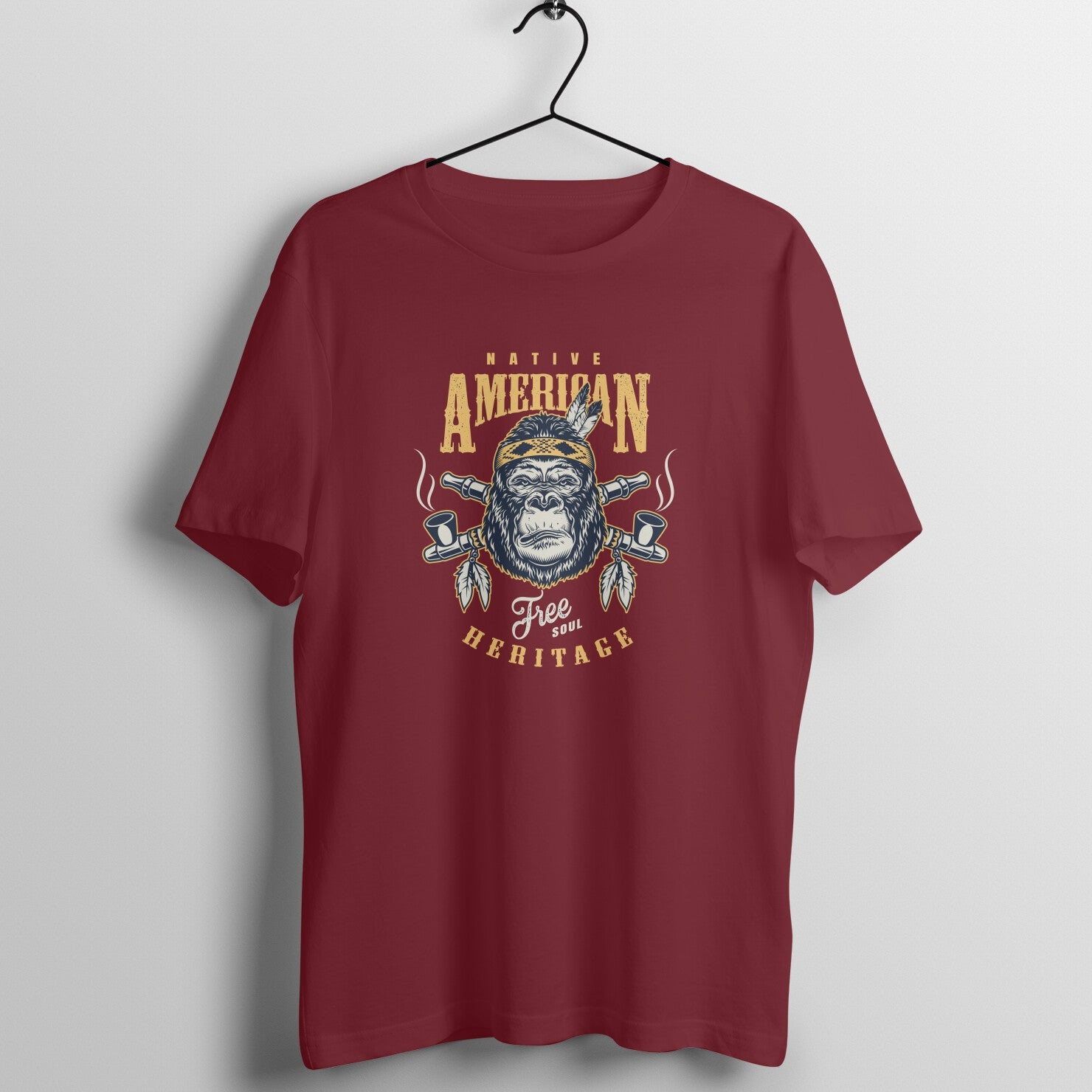 SIRIMIRI American Design Round Neck T-shirt