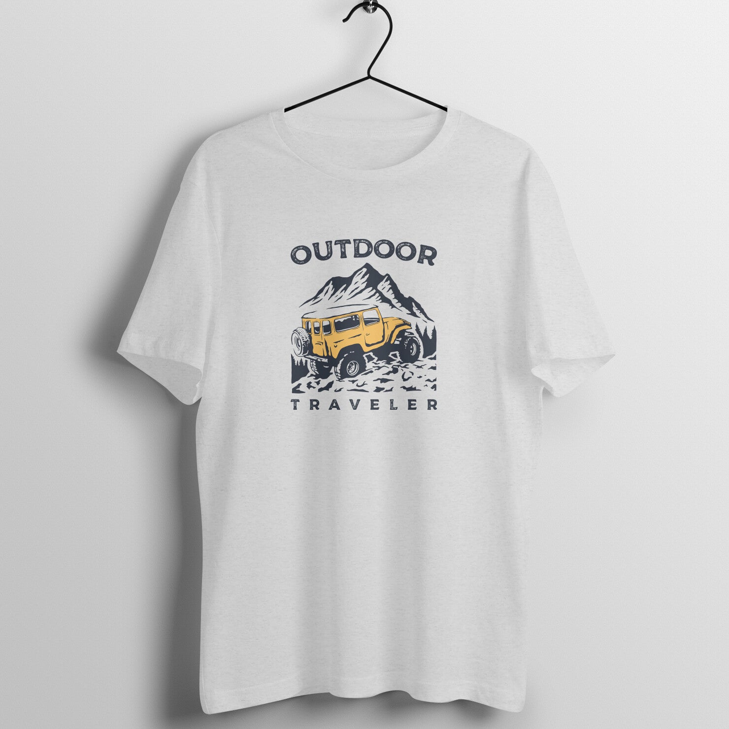 SIRIMIRI Outdoor Design Round Neck T-shirt