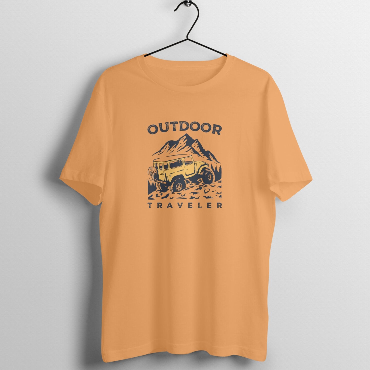 SIRIMIRI Outdoor Design Round Neck T-shirt