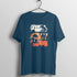 SIRIMIRI California Design Round Neck T-shirt
