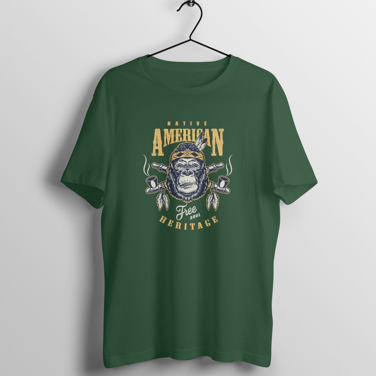 SIRIMIRI American Design Round Neck T-shirt