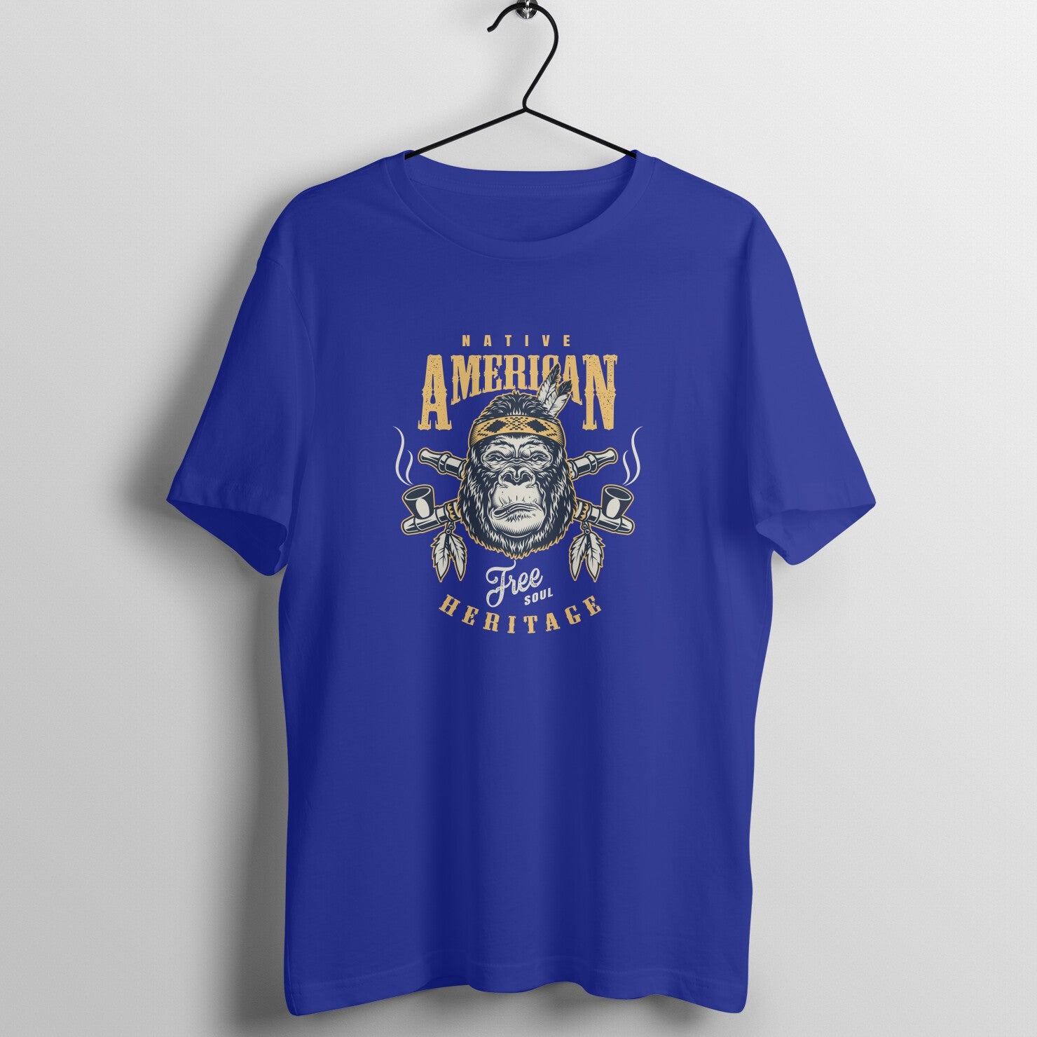 SIRIMIRI American Design Round Neck T-shirt