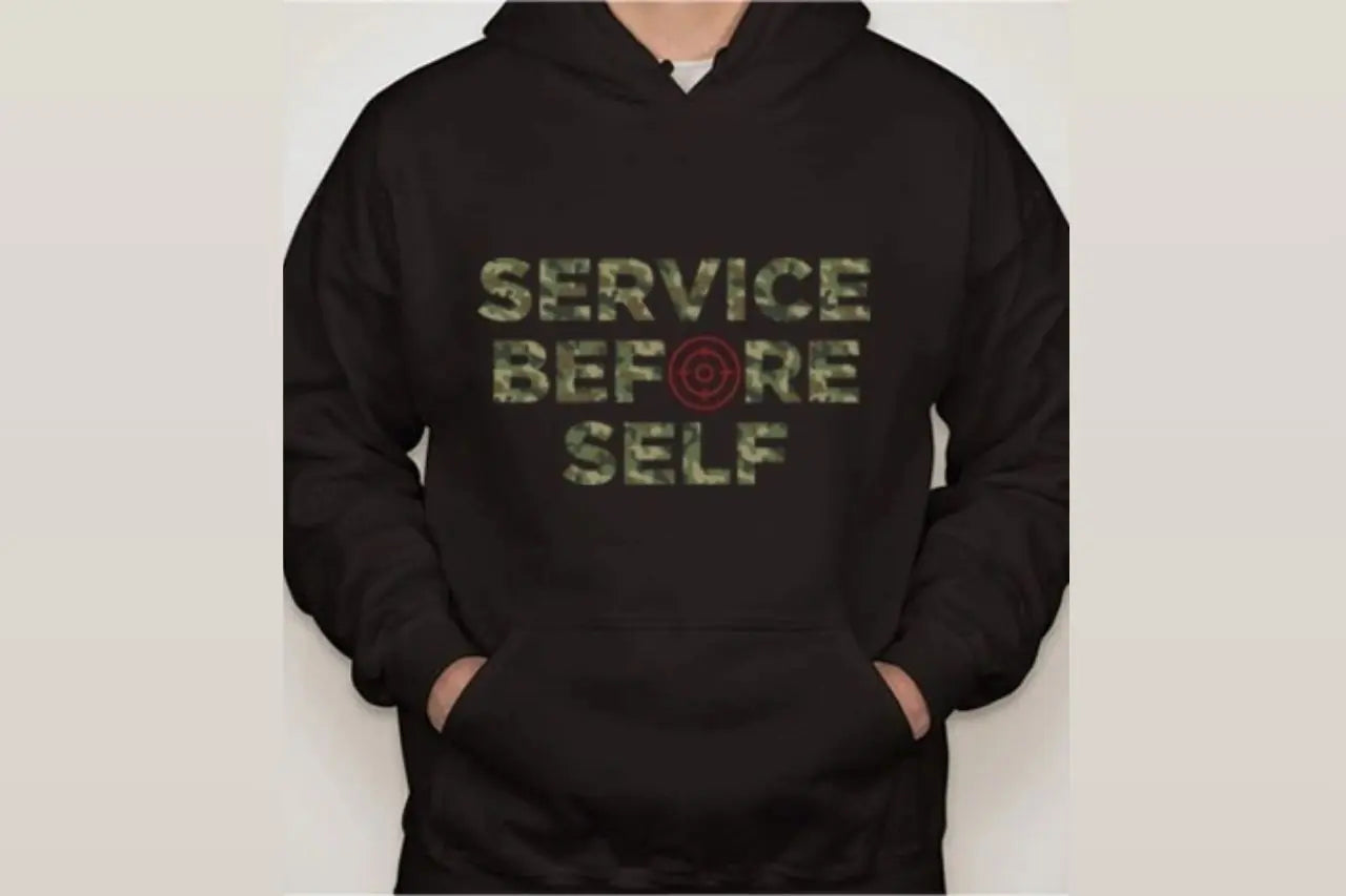 iLogo Service Before Self Hoodie
