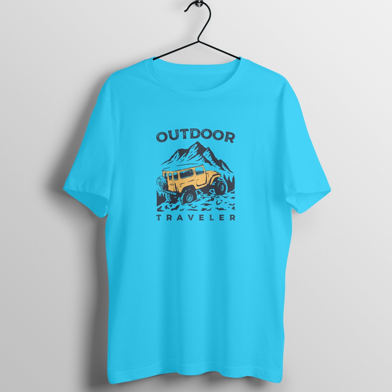 SIRIMIRI Outdoor Design Round Neck T-shirt