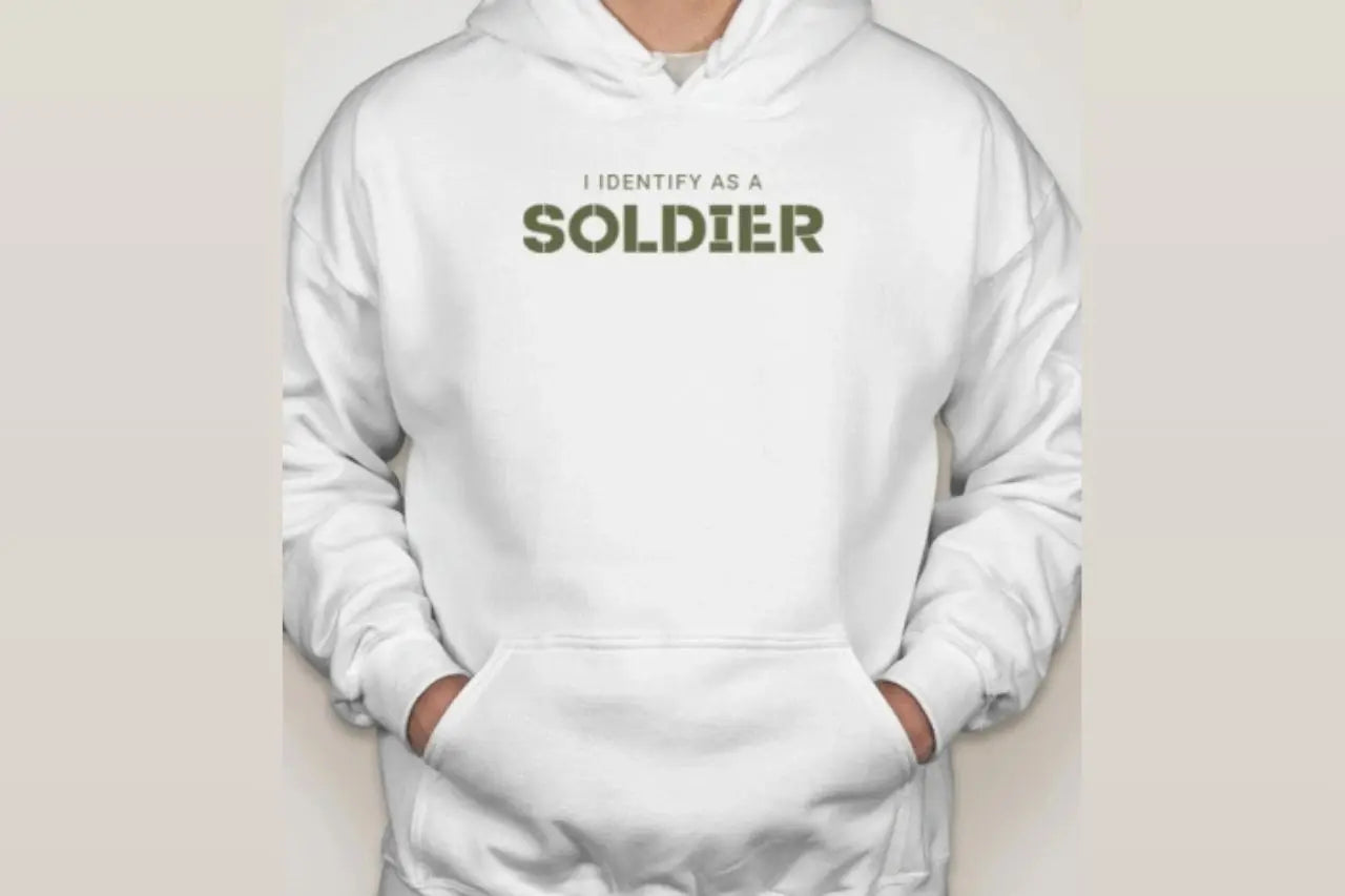 iLogo Soldier Design Hoodie