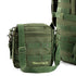 Tripole Alfa 45 Litres Military Tactical Backpack and Rucksack with Detachable Sling Bag Army Green | Rain Cover | 3 Year Warranty