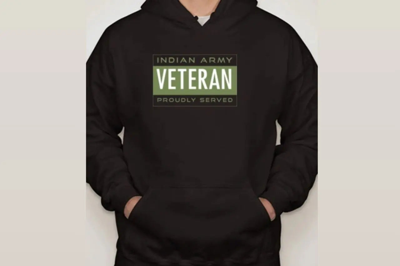 iLogo Veteran Design Hoodie
