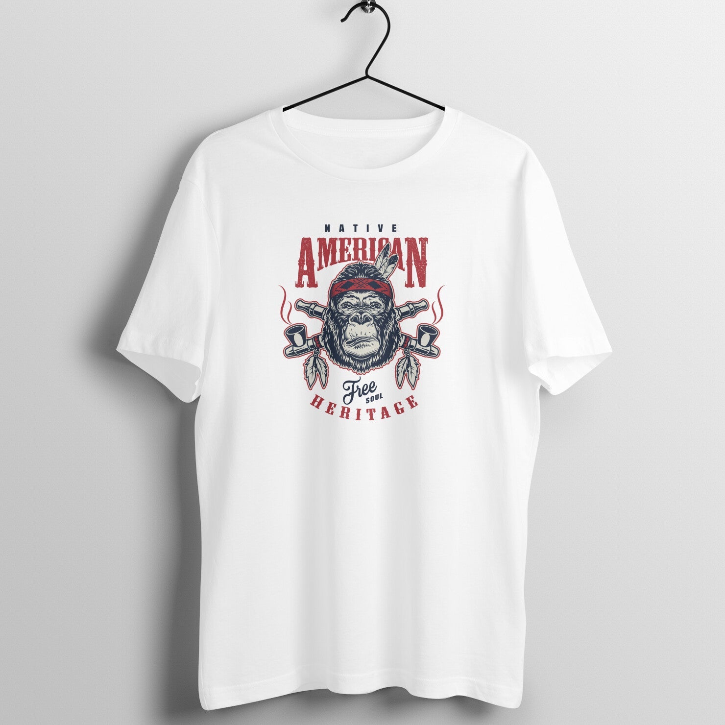 SIRIMIRI American Design Round Neck T-shirt