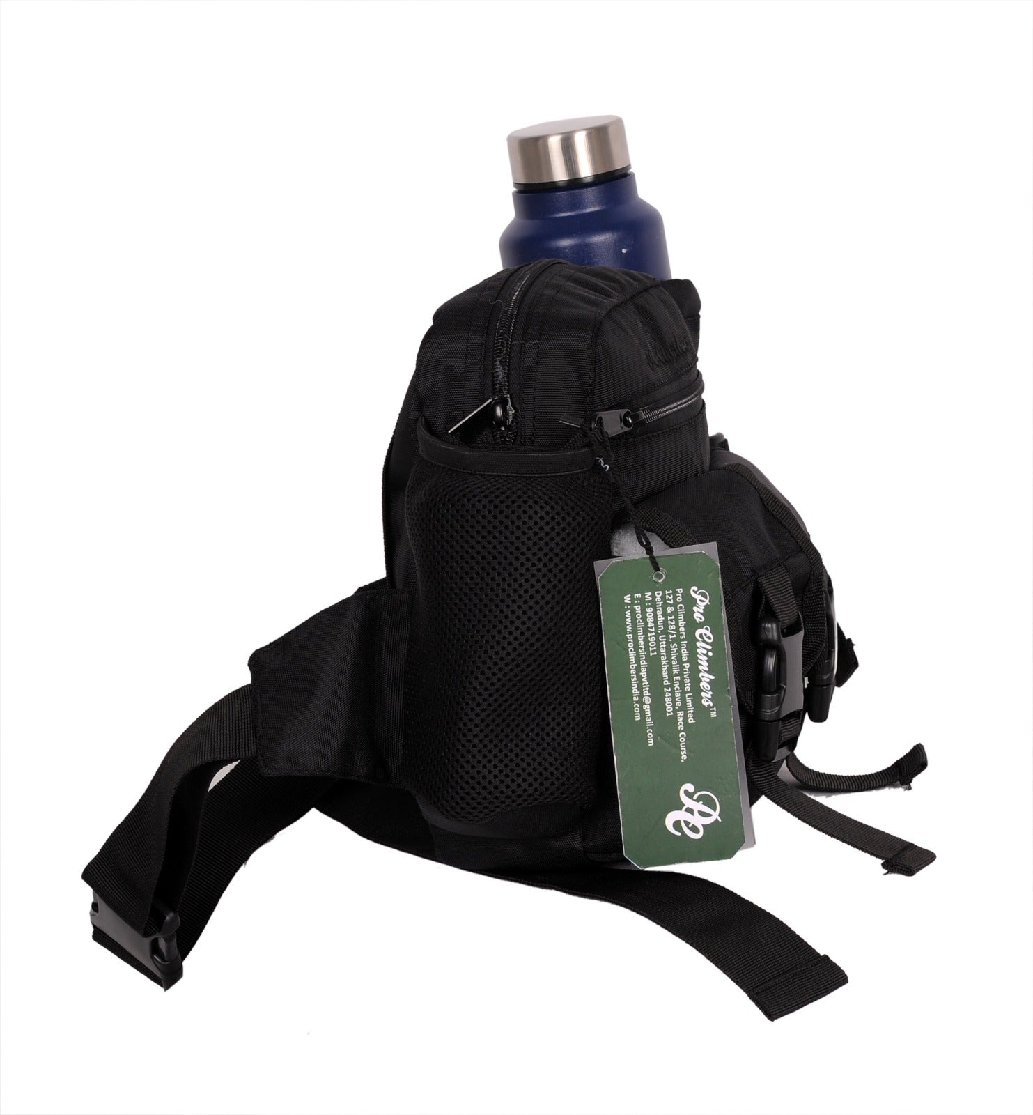 Tactical Black Army Harness Belt Pouch