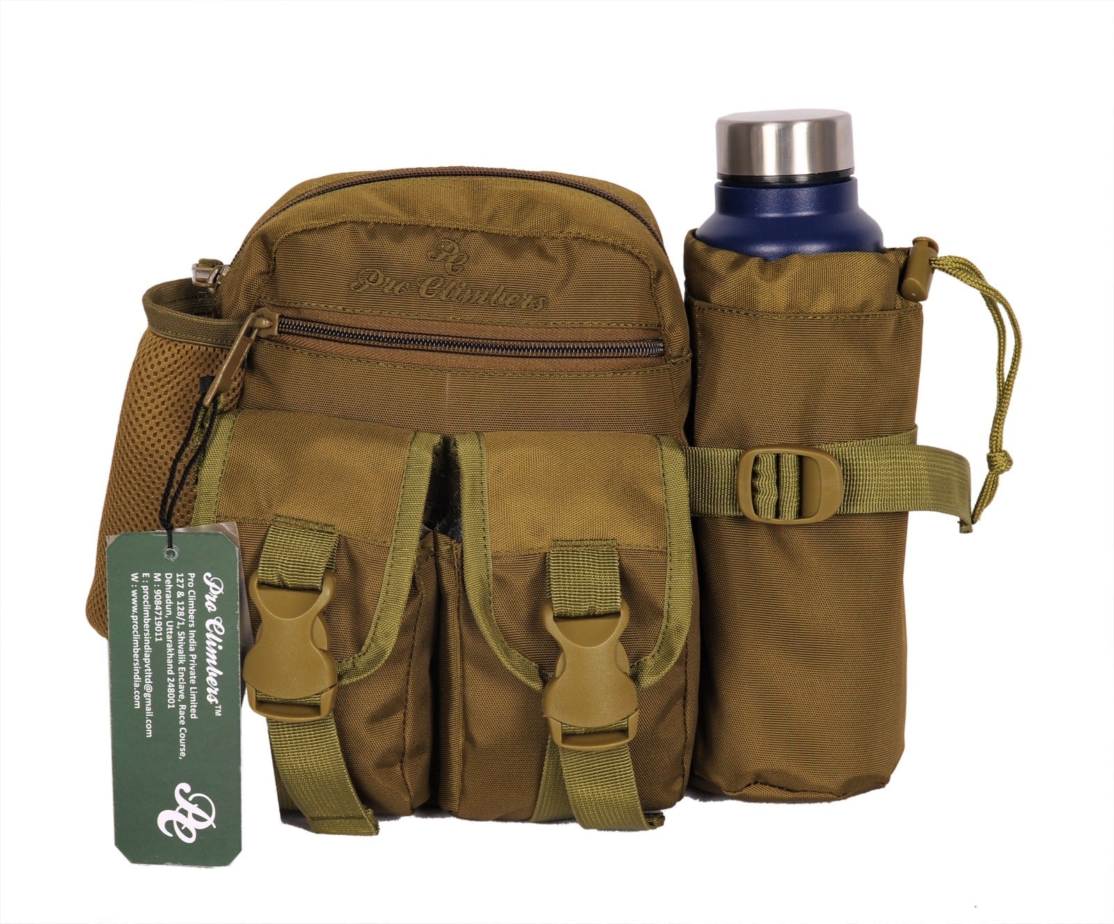 Tactical Green Army Harness Belt Pouch