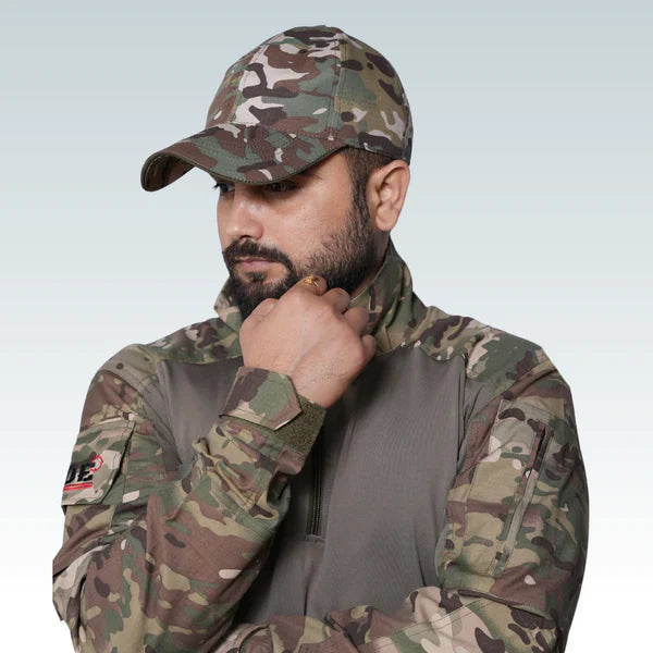 MDE US Multicam Premium Officer Cap – Free Size