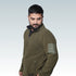 MDE Fleece Full Zipper Olive Jacket