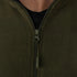 MDE Fleece Full Zipper Olive Jacket
