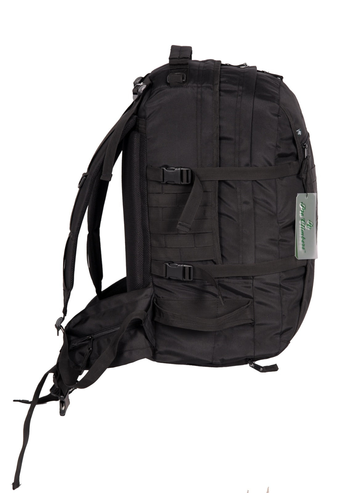 Unisex Peak Packer Black Bag