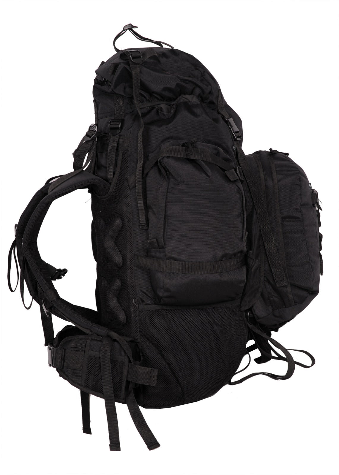 80L Adventure Trekking Rucksack Black