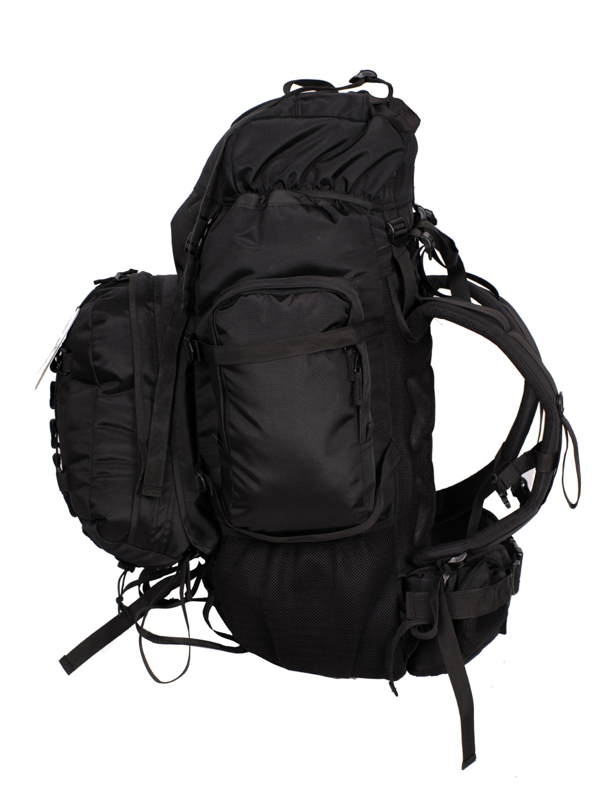 80L Adventure Trekking Rucksack Black