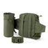 Tripole Waist Pack with Detachable Bottle Holder - Multi-Utility Waist and Sling Bag for Hiking, Cycling, and Backpacking Army Green