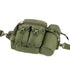 Tripole Waist Pack with Detachable Bottle Holder - Multi-Utility Waist and Sling Bag for Hiking, Cycling, and Backpacking Army Green